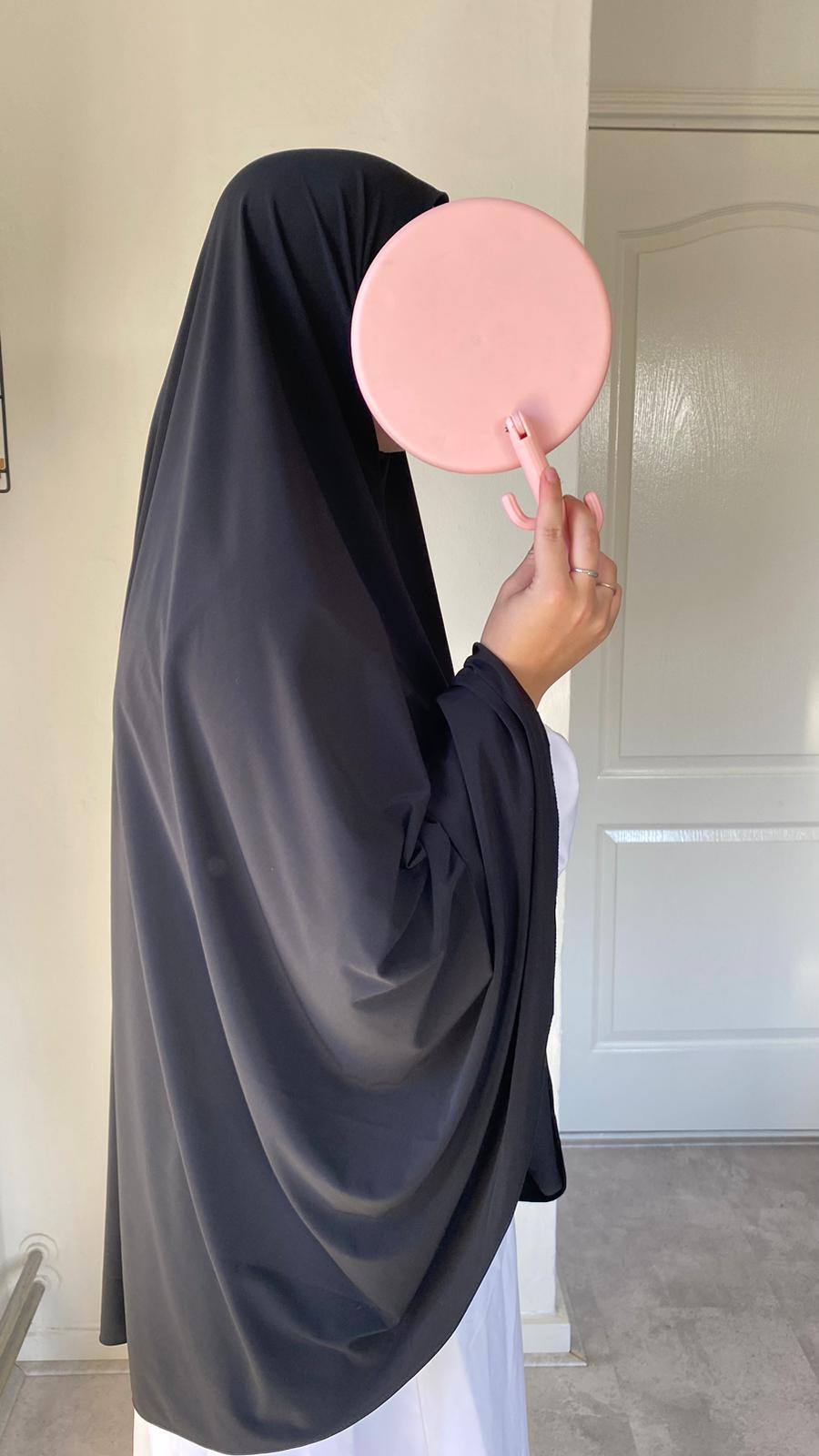 Dawra Khimar Zwart