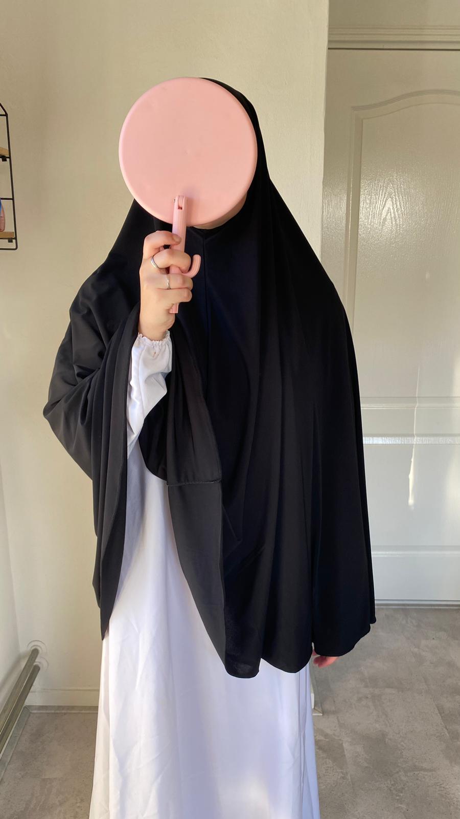 Dawra Khimar Zwart