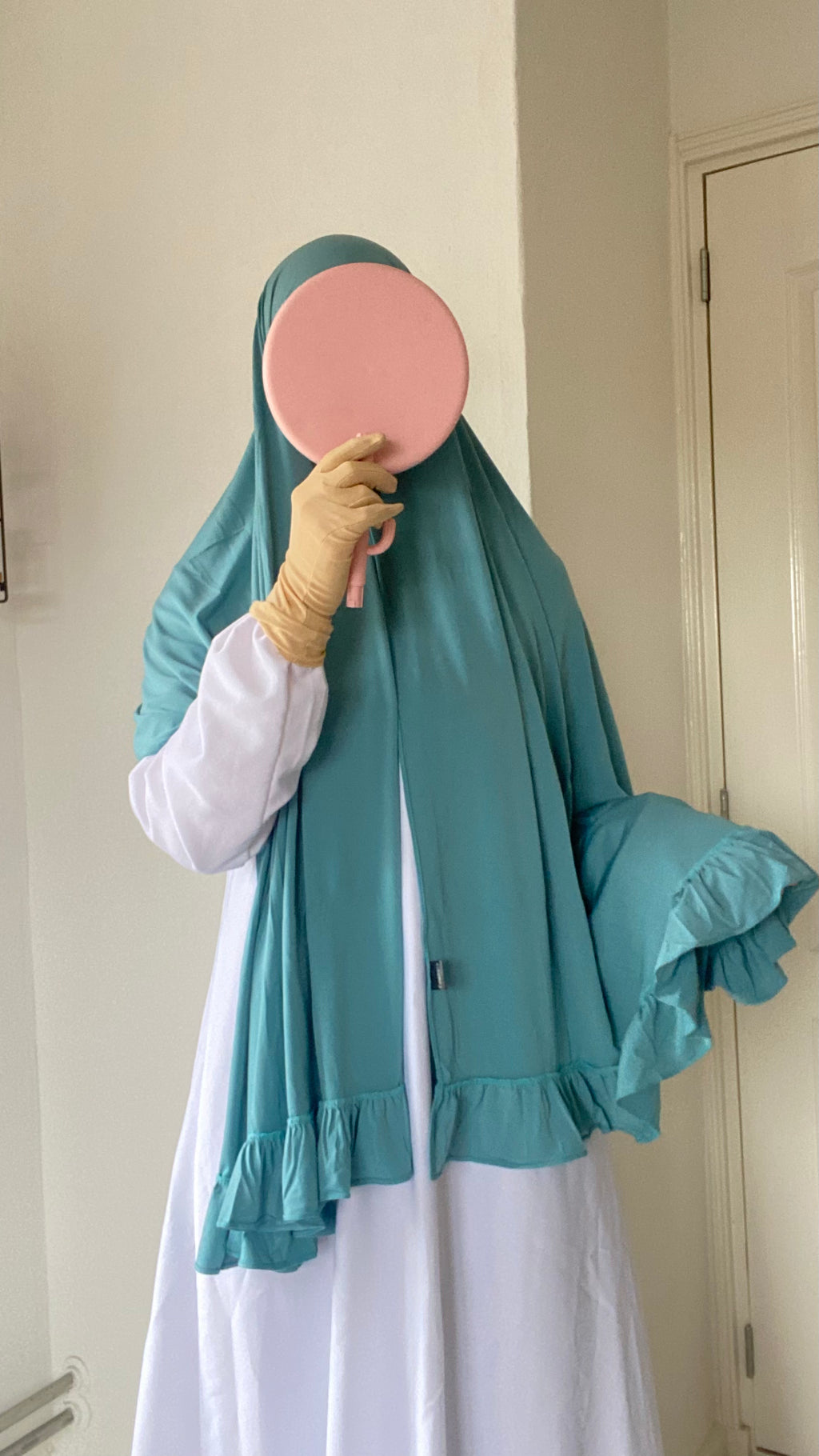 Ruffled Hijab