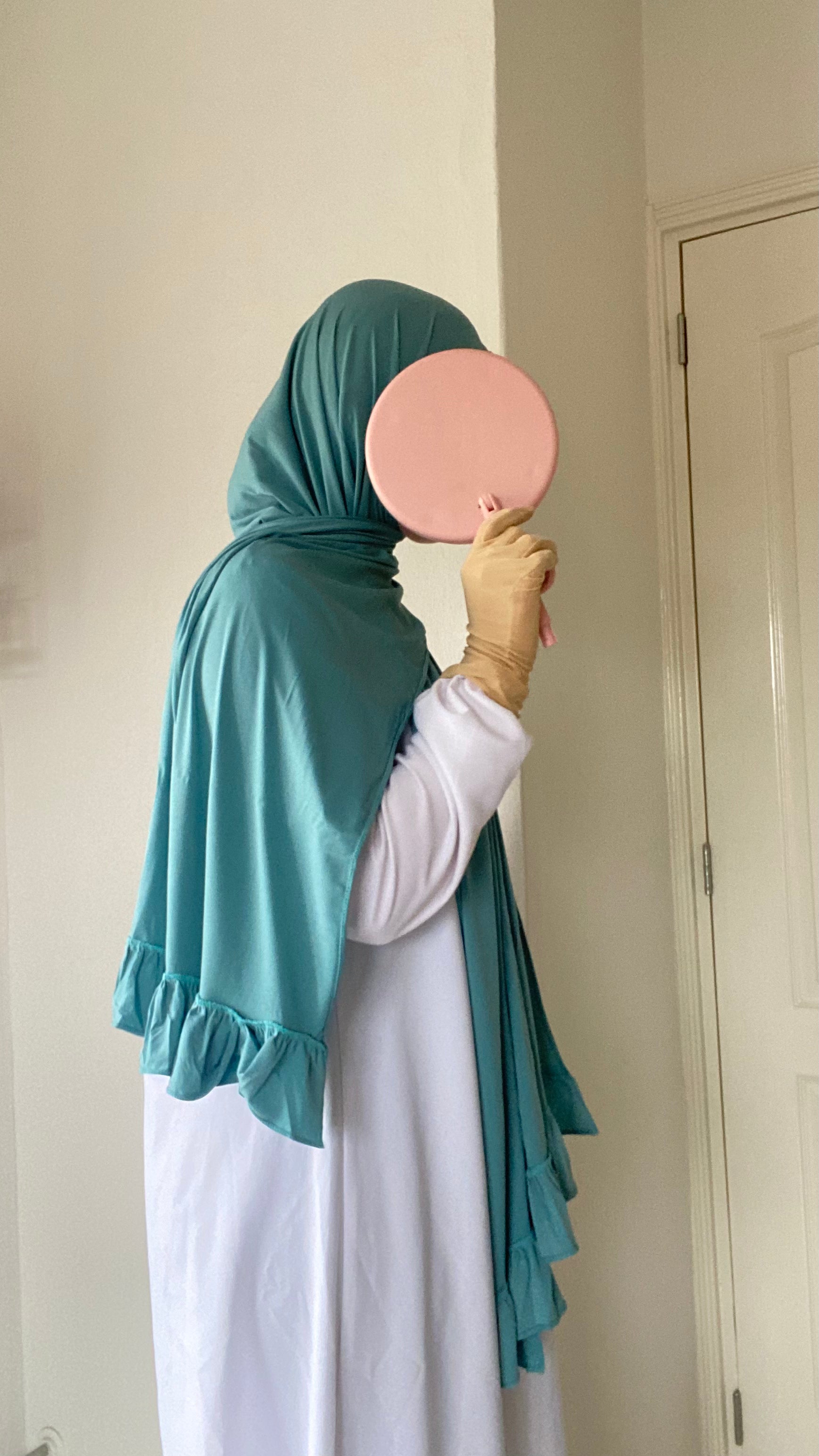 Ruffled Hijab